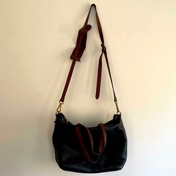 Madewell Bags Madewell Leather Ziptop Transport Crossbody Poshmark